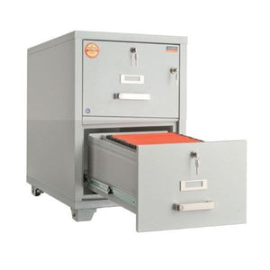 Valberg FRF 2K-KК 2 Drawer Fire Resistant Filing Cabinet