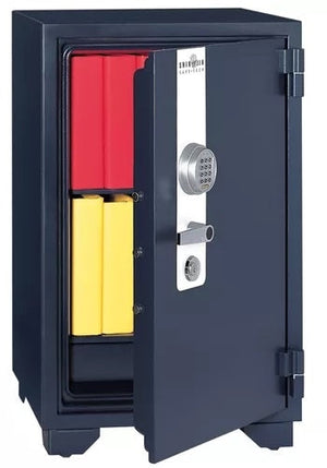 Shinjin GB-T1015 Fireproof Safe with Dual Lock System, Secure Storage – SKU GB-T1015