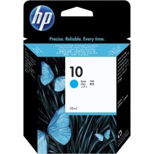 HP 10 Cyan Original Ink Cartridge C4841