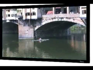 Da-Lite Imager 39131V Fixed Frame 100" Projection Screen with HD Progressive Surface