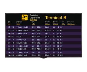 LG Narrow Bezel Slim Design Full HD 55" Display, Brightness 700 cd/m2, 55SH7DB