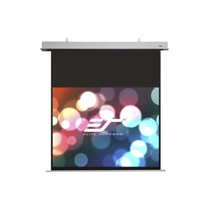 Elite Screens Evanesce 126" In-Ceiling Electric Projector Screen – 16:9, MaxWhite