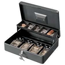 SentrySafe DCB-12 Deluxe Cash Box – Secure Locking Cash Storage