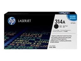 HP 314A Black Original LaserJet Toner Cartridge Q7560A