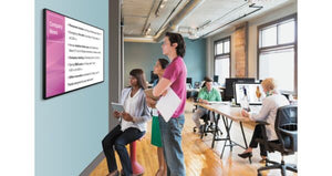 SHARP Stylish LCD Monitors Simple Signage Solutions FULL HD 43" Signage PN-Y436