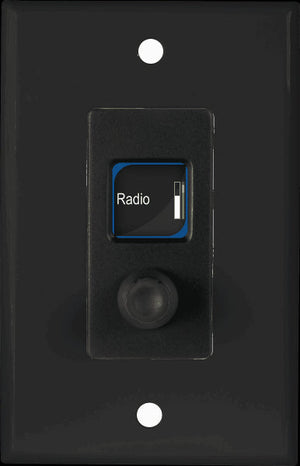 Allen & Heath 1x Rotary Encoder dLive Wallplate Controller