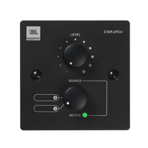 JBL CSR-2SV Wall-Mounted Remote Control for CSM Mixers (Black)