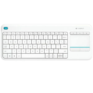Buy Logitech K400 Wireless Touch Keyboard White in Dubai, Sharjah, Abu Dhabi, Ajman, Al Ain, Ras Al Khaimah, Fujairah, Umm al Quwain, UAE