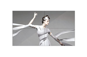 LG Ultra Narrow Bezel Full HD 55" Display, Brightness 500 cd/m2, 55LV75D