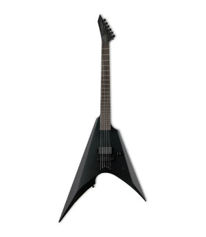 ESP LTD Arrow Black Metal Neck-Thru Black Satin Finish