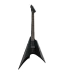 ESP LTD Arrow Black Metal Neck-Thru Black Satin Finish
