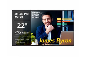 LG 75UH5F-H 75'' 500 Nits UHD Digital Signage Display