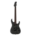 ESP LM1000MSFMSTBLKS LTD M1000 Series See Thru Black Satin Finish Guitar