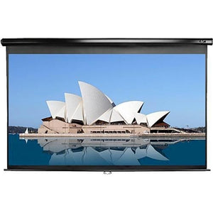 Elite Screens M92UWH 92" Manual Projection Screen – 16:9, MaxWhite