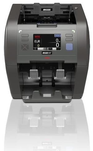 Magner 165 Multi Currency Mix Value with Counterfeit Detection Counting Machine