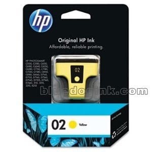 HP 02 Yellow Original Printhead Cartridge C8773