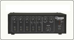 Ahuja SSB80EM 5-Microphone & 1-Aux Input PA Amplifier
