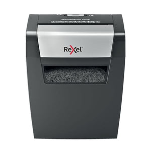 Rexel Momentum X406 6 Sheet 80 gsm P-4 Noise Free Cross Cut Shredder
