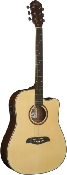 Oscar Schmidt OG2CE Dreadnought Acoustic Electric Guitar