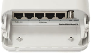 MikroTik OmniTIK 5 Weatherproof Outdoor AP with Dual-polarized Omni Antenna