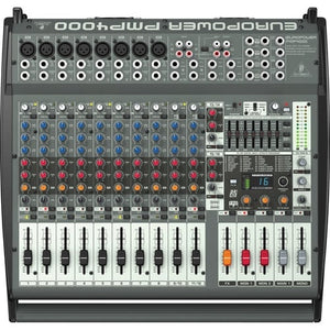 Behringer PMP4000 1600-Watt 16-Channel Powered Mixer