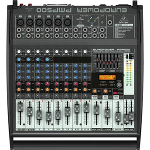 Behringer PMP500 500-Watt 12-Channel Powered Mixer