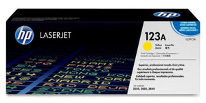 HP 123A Yellow Original LaserJet Cartridge Q3972A