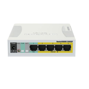 MikroTik RB260GSP 5x Gigabit PoE Ethernet Smart Switch