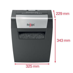 Rexel Momentum X308 8 Sheet 80 gsm P-3 Jam-Free Auto Reverse Function Cross Cut Shredder