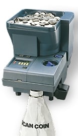 SCAN COIN SC303 High-Speed Coin Counter Efficient Currency Counting Machine