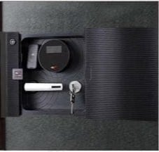 Eagle EGE-100 Digital, Key & Finger Print Lock Fire Resistant Safe