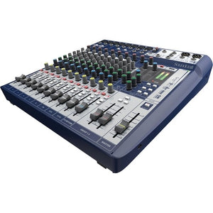 Soundcraft Signature 12 High-Performance 12-Input Small Format Analogue Mixer with Effects