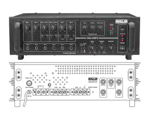 Ahuja SSA250FX Digital Effect 6-Microphone 2-Aux Input Amplifier