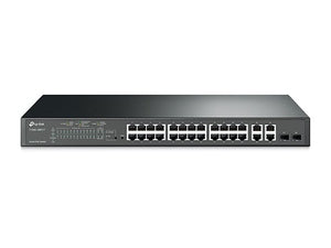 TP-Link 24-Port 10-100Mbps + 4-Port Gigabit Smart POE With Switch