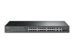 TP-Link 24-Port 10-100Mbps + 4-Port Gigabit Smart POE With Switch