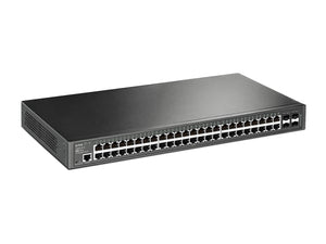TP-Link T2600G-52TS (TL-SG3452) JetStream 48-Port Gigabit L2 Managed Switch with 4 SFP Slots
