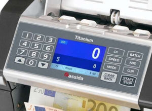 Cassida Titanium-3 Currency Counting Machine
