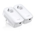 TP-Link TL-PA8010P KIT AV1200 Gigabit Passthrough Powerline Starter Kit