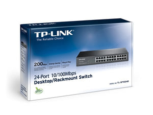 TP-Link TL-SF1024D 24-port 10/100Mbps Desktop/Rackmount Switch