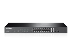 TP-Link TL-SL2218 16-Port 10/100Mbps + 2-Port Gigabit Smart Switch