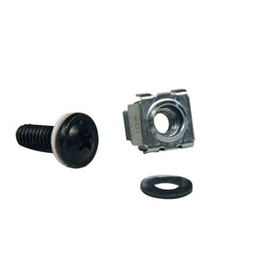 Tripp Lite SmartRack Square Hole Hardware Kit with 50 M5 Screws and Washers