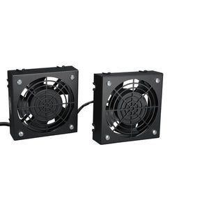 Tripp Lite SmartRack Roof-Mounted Fan Panel, 2-120V High Performance Fans