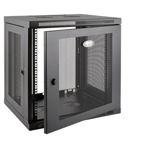 Tripp Lite SmartRack 12U Low-Profile Switch-Depth Wall-Mount Rack Enclosure Cabinet