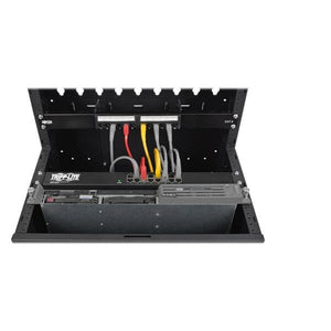 Tripp Lite SmartRack 12U Low Profile Vertical-Mount Server-Depth Wall-Mount Rack Enclosure Cabinet