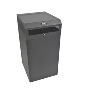 Tripp Lite SmartRack 16U Low-Profile Vertical Mount Server Depth Wall Mount Rack Enclosure Cabinet