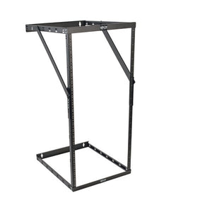 Tripp Lite SmartRack 8U/12U/22U Expandable Ultra Low-Profile Patch-Depth Wall-Mount 2-Post Open Frame Rack