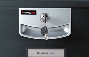 SENTRY U2101 FIRE-RESISTANT STACKABLE FILE SAFE SECURED BY KEYLOCK