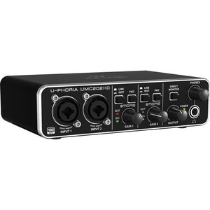 Behringer U-PHORIA UMC202HD USB 2.0 Audio Interface