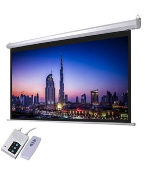 iView E240 Electric Projector Screen – 240x240cm, RF Remote