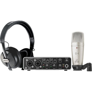 Behringer U-Phoria Studio Pro Recording Bundle